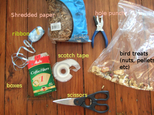 Homemade foraging toys outlet for parrots